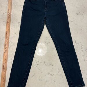 Indigo Stretchy Skinny Jeans for Curvy Women